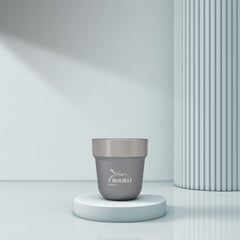 Edelstahl Trinkbecher - TAZZA 300 Daytona-Grau