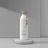 Edelstahl Trinkflasche - HYTE Cortina-Weiß