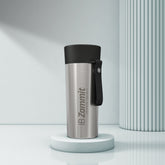 Edelstahl Thermobecher - KONA Stahl/Vulkan-Schwarz