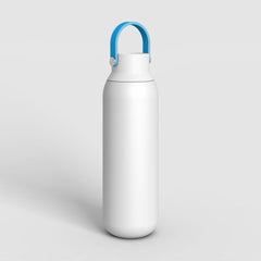 Edelstahl Trinkflasche - SENSIA Cortina-Weiß