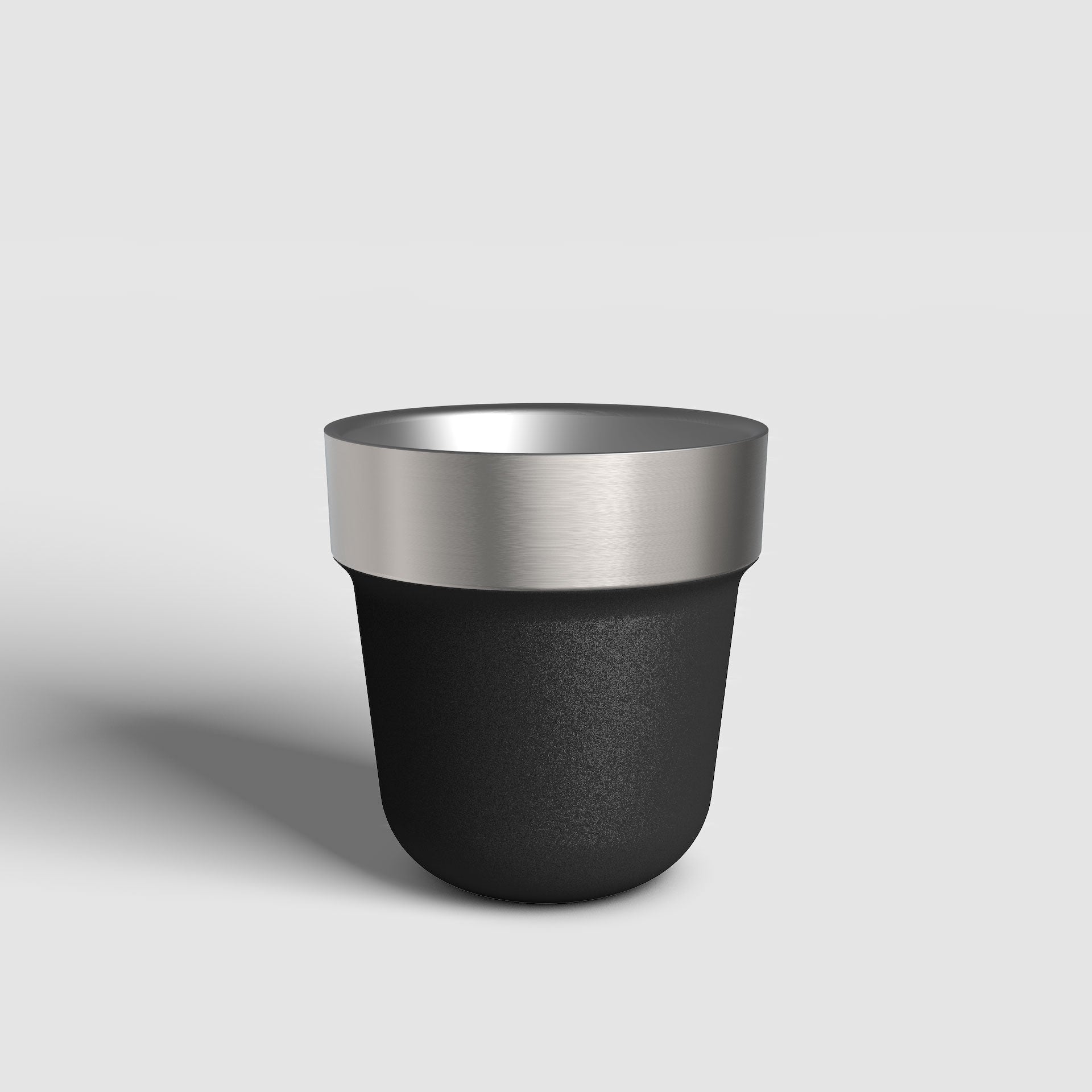 TAZZA 300ml Edelstahl-Trinkbecher Vulkan-Schwarz