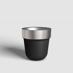 TAZZA 300ml Edelstahl-Trinkbecher Vulkan-Schwarz