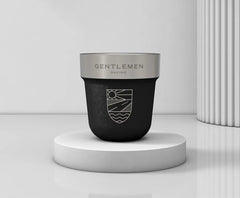 Edelstahl Trinkbecher - TAZZA 300 Vulkan-Schwarz