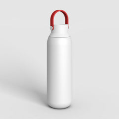 Edelstahl Trinkflasche  - SENSIA Cortina-Weiß