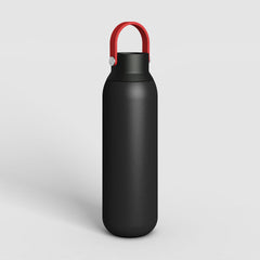 Edelstahl Trinkflasche  - SENSIA Vulkan-Schwarz
